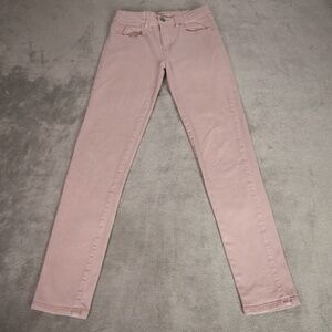 American Eagle Outfitters Super Stretch X SZ 4 Pink Skinny Jegging Jeans Casual